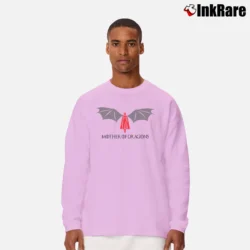 Men’s Targaryen Daenerys Mother Of Dragons Dracarys GOT Classic Long-Sleeve Shirt in light pink | Sleek, Lightweight, Year-Round Wear