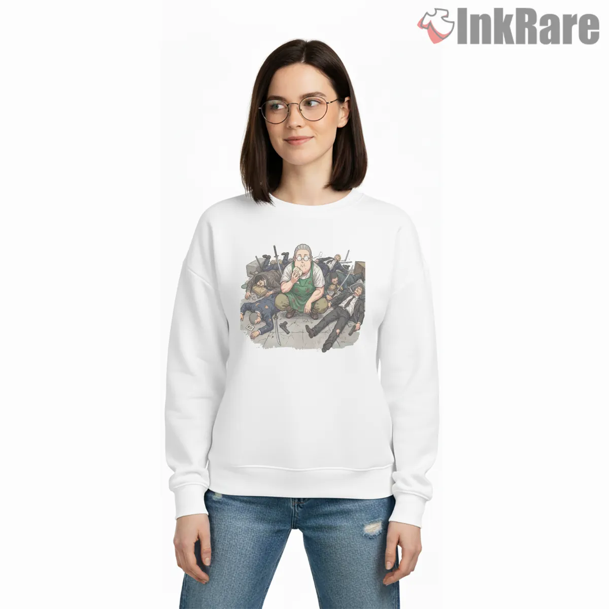 Taro Sakamoto After Battle Scene Dark Anime Shirt on graphic shirt for women graphic tee