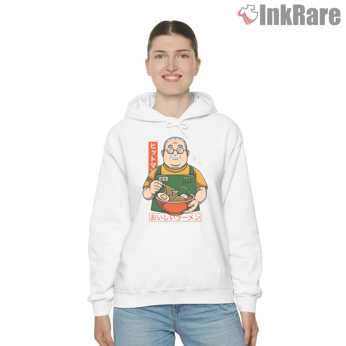 Taro Sakamoto Ramen Lover Cute Food Anime Shirt on white hoodie for women graphic tee