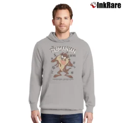 Men’s Tasmanian Devil Looney Tunes Pullover Hoodie in sport grey | Cozy, Durable, Modern Fit