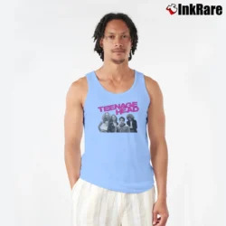 Men’s Teenage Head Punk Rock Band Tank Top in light blue | Breathable, Active-Friendly Design