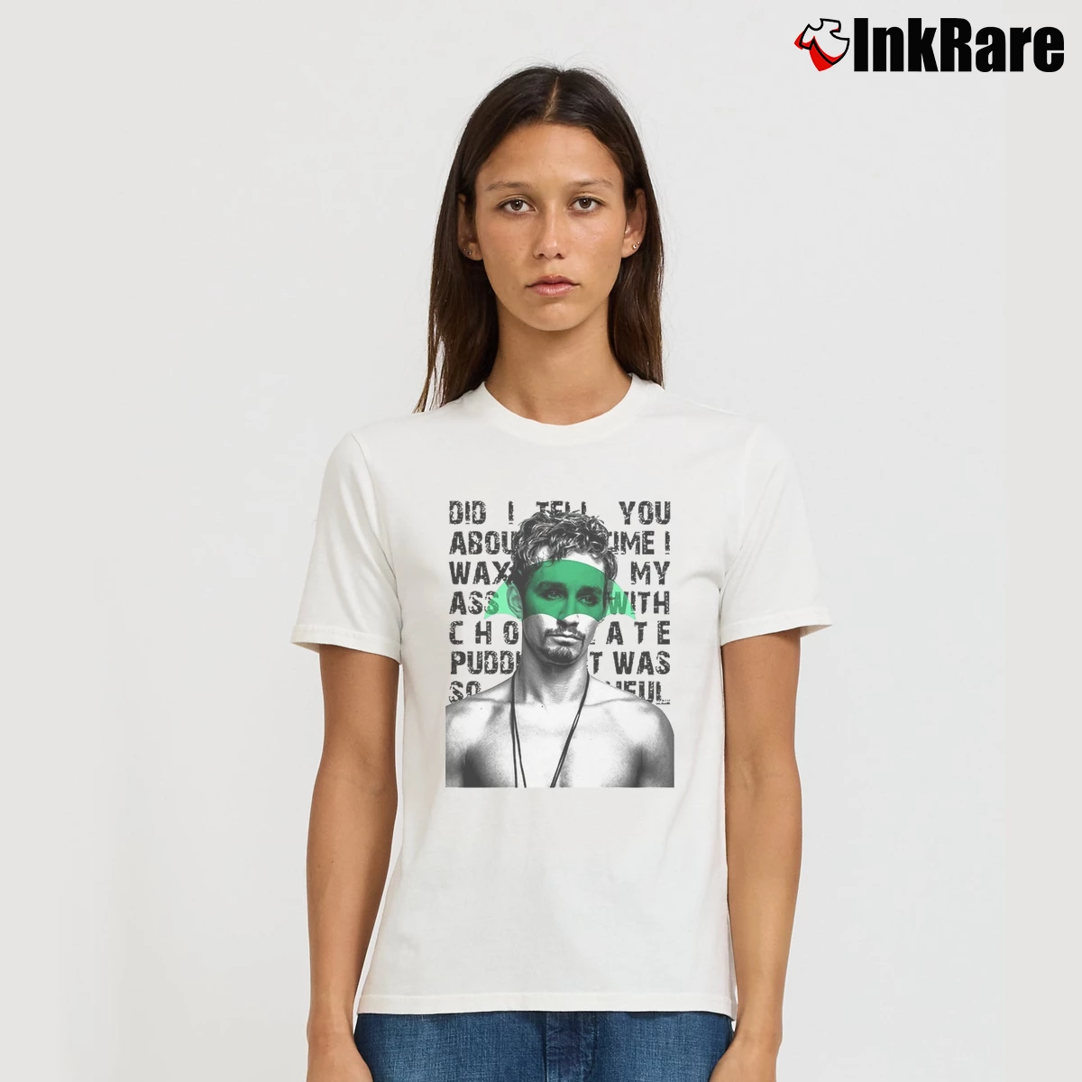 Teevip Umbrella Academy Klaus And The Chocolate Pudding 2 Women’s Signature Tee in white – Effortless Style Women’s Teevip Umbrella Academy Klaus And The Chocolate Pudding 2 Signature T-Shirt in white | Soft, Flattering Fit