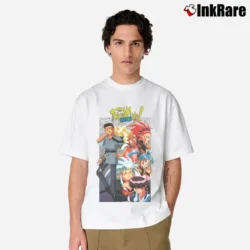 Men’s Tenchi Muyo Anime Vintage Classic T-Shirt in white | Soft, Breathable Everyday Wear
