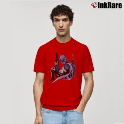 Men’s Tennessee Titans Boba Fett Star Wars Football Classic T-Shirt in red | Soft, Breathable Everyday Wear