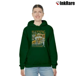 Women’s Tennessee Volunteers Peyton Manning Vintage Bootleg Cozy Hoodie in forest green | Warm, Structured, Stylish