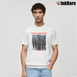 Men’s Testament Souls Of Black Heavy Metal Classic T-Shirt in white | Soft, Breathable Everyday Wear