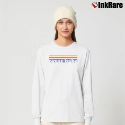 Women’s Texas Babe Long-Sleeve Top in white | Sleek, Versatile, All-Season