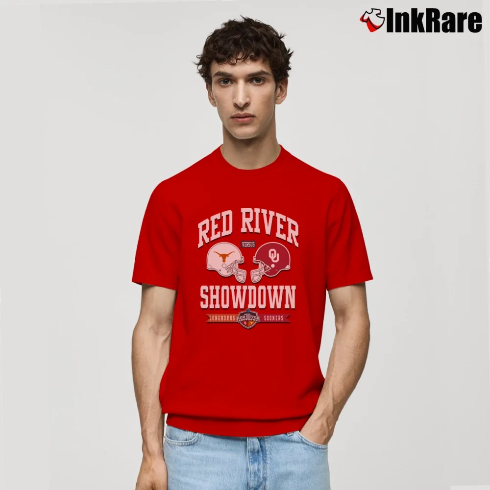 Men’s Texas Longhorns Red River Showdown Classic T-Shirt in red | Soft, Breathable Everyday Wear