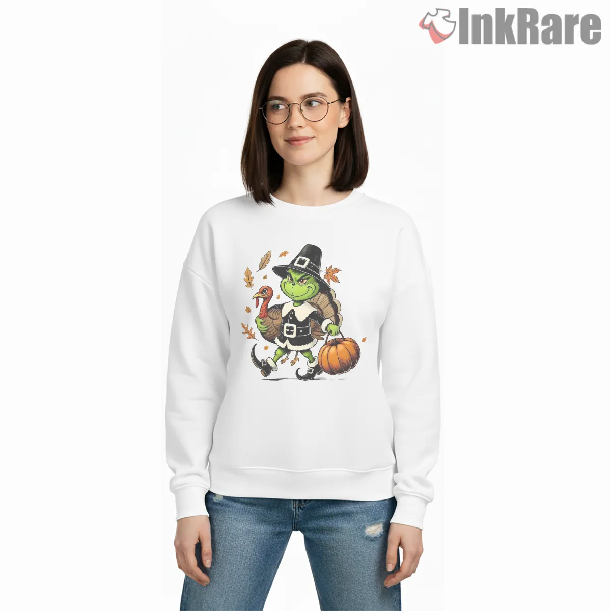 Thanksgiving Pilgrim Grinch Turkey Pumpkin Shirt Thanksgiving Pilgrim Grinch Turkey Pumpkin Shirt on graphic shirt for women graphic tee