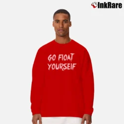 Men’s The 100 Go Float Yourself Long-Sleeve Shirt in red | Sleek, Lightweight, Year-Round Wear