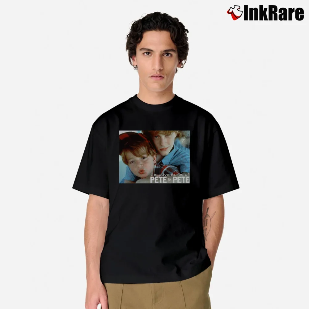 Men’s The Adventures Of Pete And Pete Tv Classic T-Shirt in black | Soft, Breathable Everyday Wear