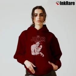 Women’s The Animated Series The Joker Cozy Hoodie in maroon | Warm, Structured, Stylish