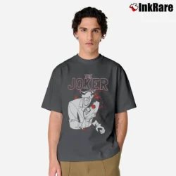 Men’s The Animated Series The Joker Classic T-Shirt in charcoal | Soft, Breathable Everyday Wear