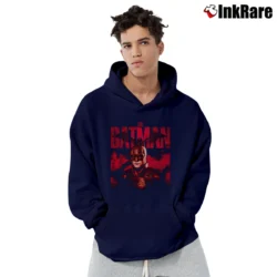 Men’s The Batman Dark Knight Graphic Pullover Hoodie in navy | Cozy, Durable, Modern Fit