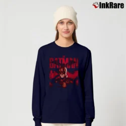 Women’s The Batman Dark Knight Graphic Long-Sleeve Top in navy | Sleek, Versatile, All-Season