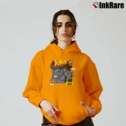 Women’s The Beast Mutant Milestone X - men Marvel Comic Cozy Hoodie in orange | Warm, Structured, Stylish
