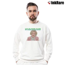 Men’s The Birdcage Nathan Lane Crewneck Sweatshirt in white | Cozy Fabric, Clean Style