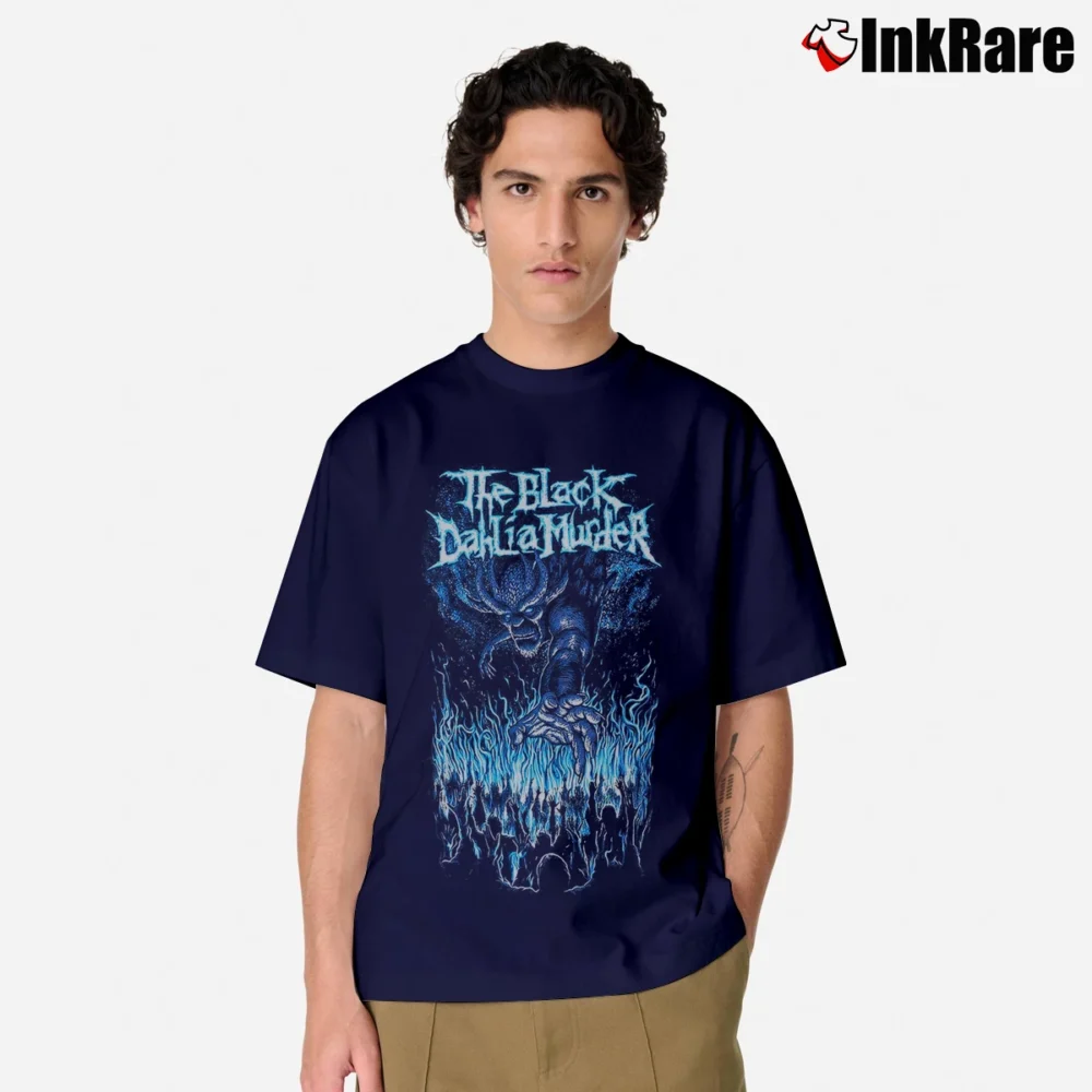 Men’s The Black Dahlia Murder American Metal Band Classic T-Shirt in navy | Soft, Breathable Everyday Wear