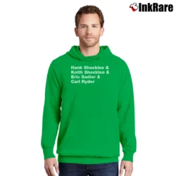 Men’s the bomb squad old school hip hop Pullover Hoodie in irish green | Cozy, Durable, Modern Fit