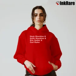 Women’s the bomb squad old school hip hop Cozy Hoodie in red | Warm, Structured, Stylish