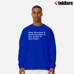 Men’s the bomb squad old school hip hop Long-Sleeve Shirt in royal blue | Sleek, Lightweight, Year-Round Wear