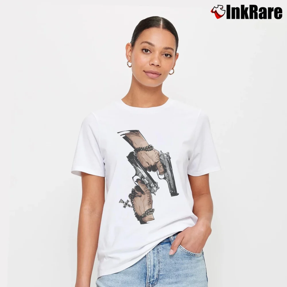 Women’s The Boondock Saints Signature T-Shirt in white | Soft, Flattering Fit