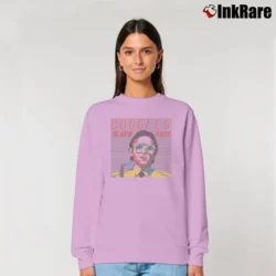 Women’s The Buggles The Age Of Plastic Relaxed Sweatshirt in light pink | Soft, Laid-Back Vibe