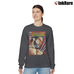 Women’s The Cavillrine Relaxed Sweatshirt in charcoal | Soft, Laid-Back Vibe