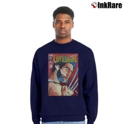Men’s The Cavillrine Crewneck Sweatshirt in navy | Cozy Fabric, Clean Style
