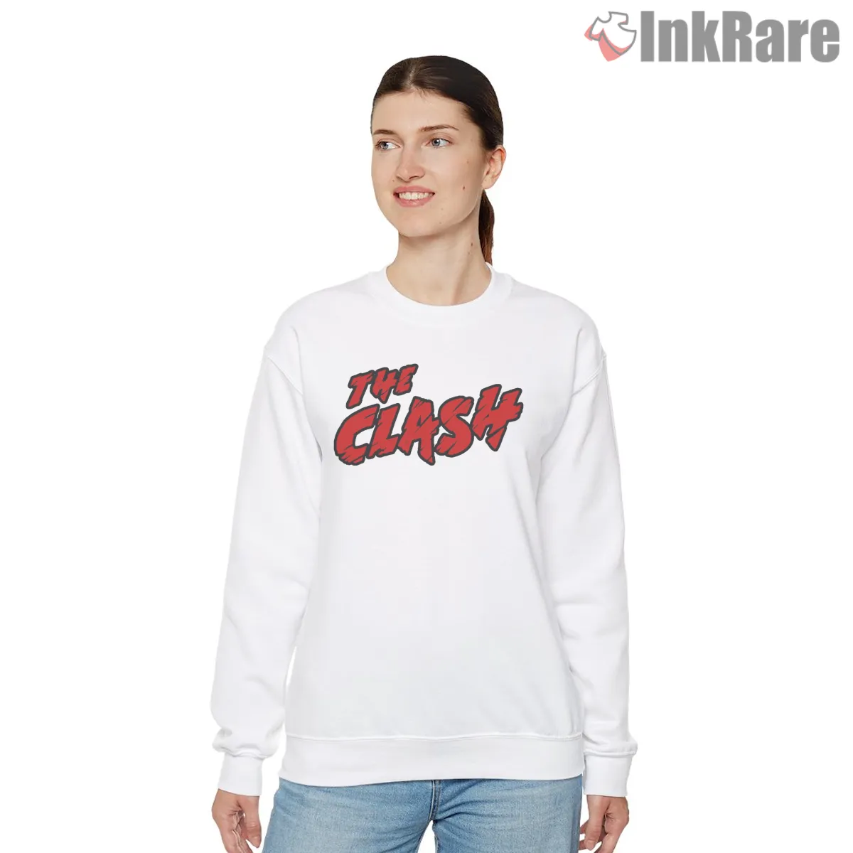 The Clash Black And Red Punk Logo Shirt The Clash Black And Red Punk Logo Shirt on graphic shirt for women graphic tee