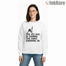 The Clash London Calling Ice Age Lyric Shirt on graphic shirt for women graphic tee