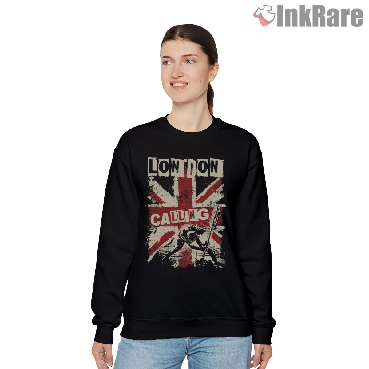 The Clash London Calling Union Jack Smash Shirt The Clash London Calling Union Jack Smash Shirt on graphic shirt for women graphic tee
