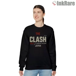 The Clash Tokyo London Calling Logo Shirt on graphic shirt for women graphic tee