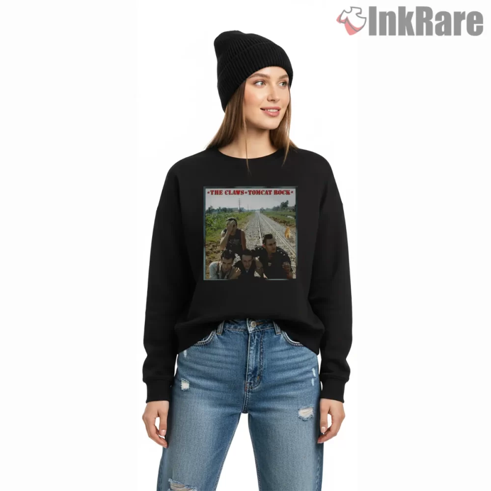 The Clash Tomcat Rock Combat Road Album Shirt on graphic shirt for women graphic tee