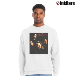 Men’s The Craft Graphic Crewneck Sweatshirt in white | Cozy Fabric, Clean Style