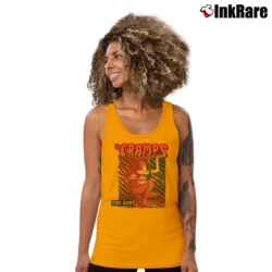 Women’s The Cramps Stay Sick Punk Tank Top in orange | Lightweight, Movement-Friendly