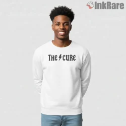 The Cure Acdc Inspired Rock Logo Shirt on graphic shirt for men graphic tee