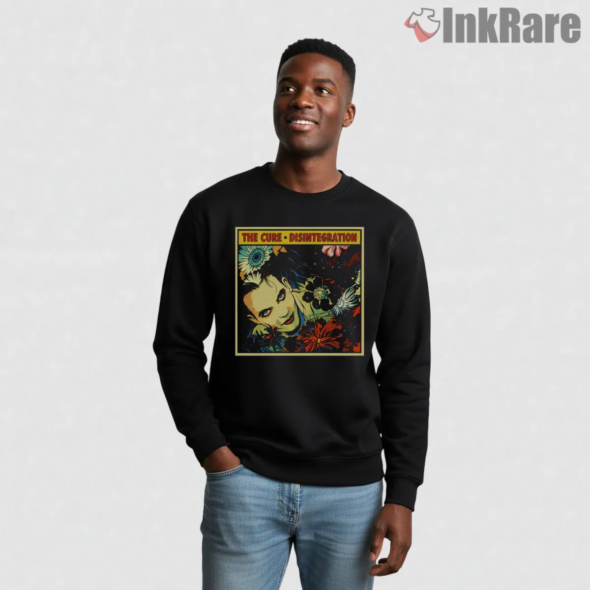 The Cure Disintegration Psychedelic Comic Shirt The Cure Disintegration Psychedelic Comic Shirt on graphic shirt for men graphic tee
