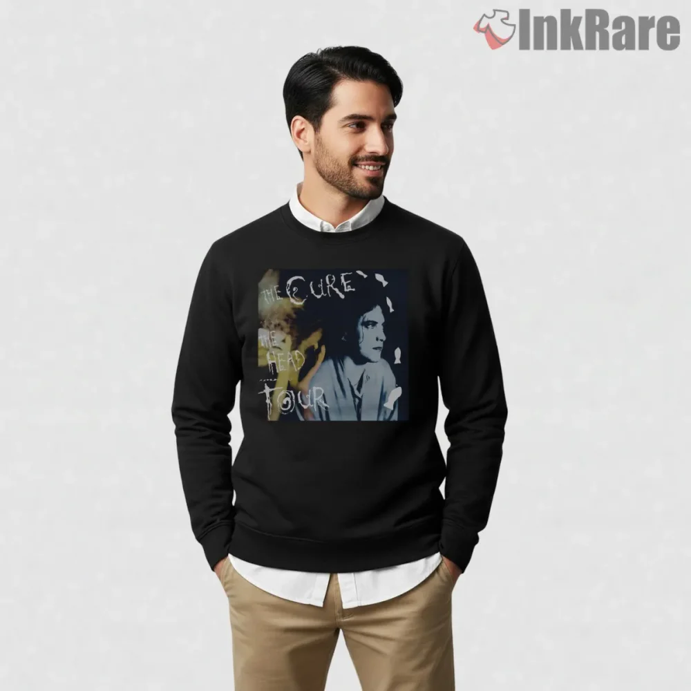 The Cure Head On The Door Portrait Shirt on graphic shirt for men graphic tee