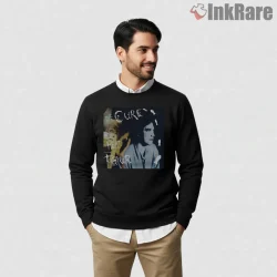 The Cure Head On The Door Portrait Shirt on graphic shirt for men graphic tee