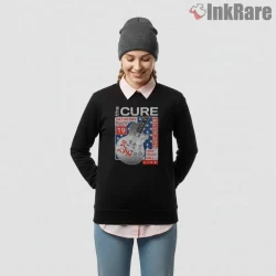 The Cure Manchester Live Ticket Shirt on graphic shirt for women graphic tee