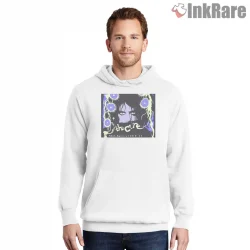 The Cure North America Tour Gothic Shirt on white hoodie for men graphic tee