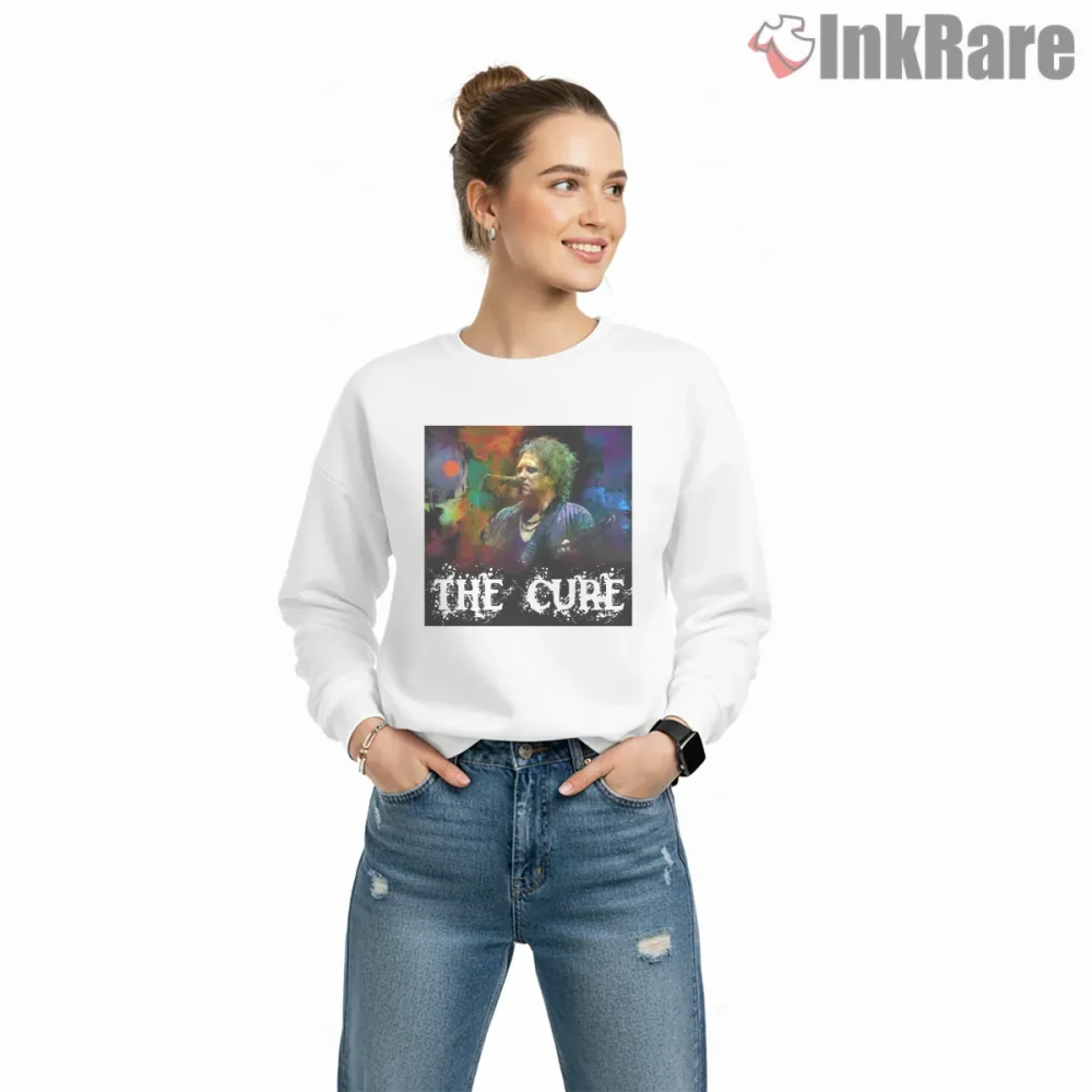 The Cure Twilight Garden Psychedelic Portrait Shirt on graphic shirt for women graphic tee