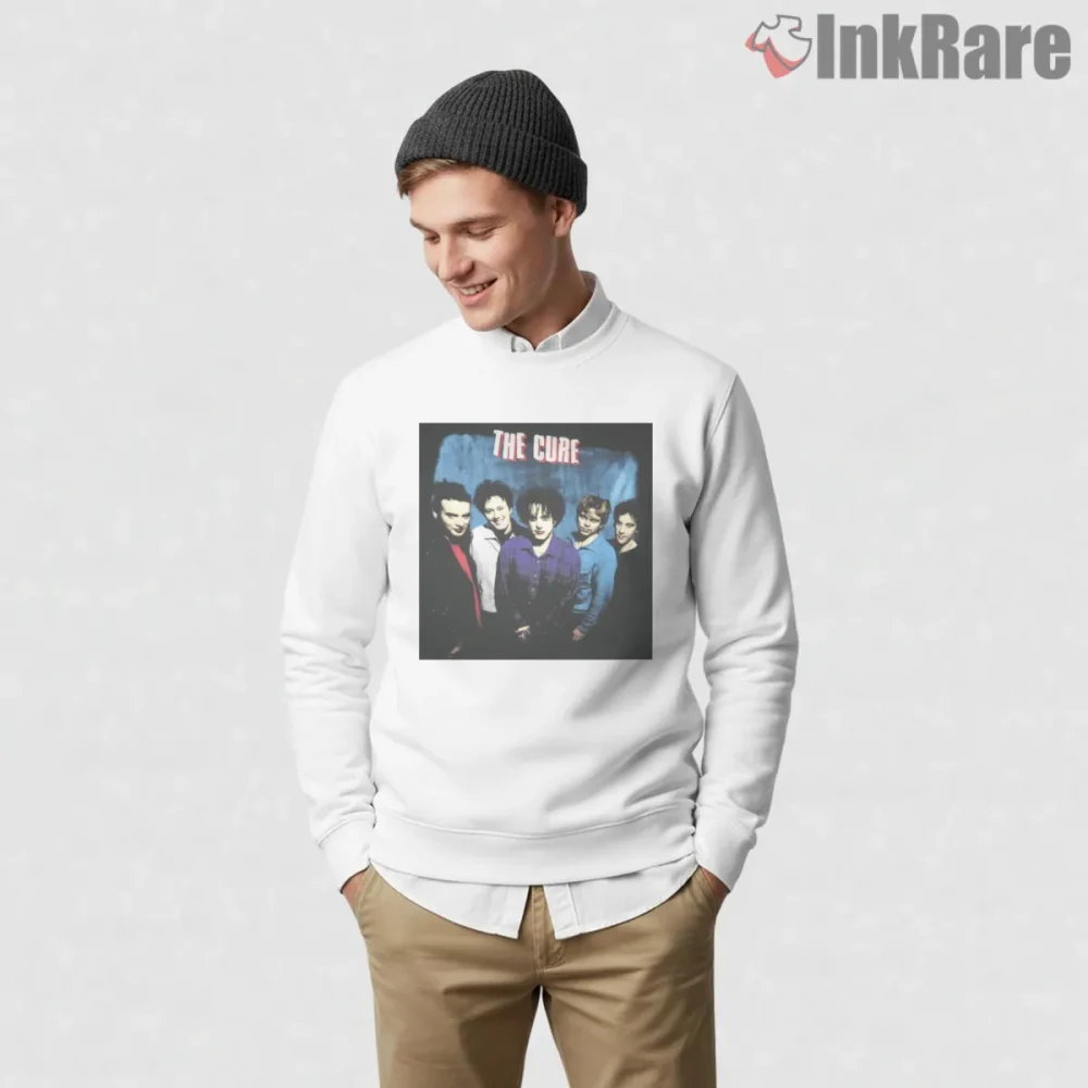 The Cure Vintage Band Lineup Shirt on graphic shirt for men graphic tee