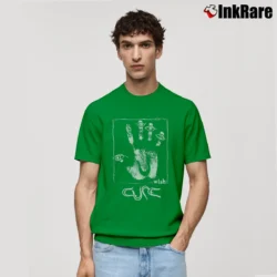 Men’s The Cure Wish Album Classic T-Shirt in irish green | Soft, Breathable Everyday Wear