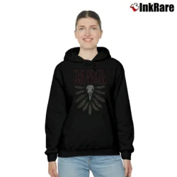 Women’s The Devil Makes Three Cozy Hoodie in black | Warm, Structured, Stylish