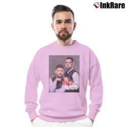 Men’s The Diaz Brothers Crewneck Sweatshirt in light pink | Cozy Fabric, Clean Style