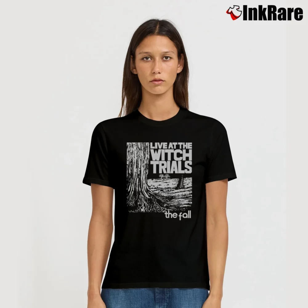 Women’s The Fall Live At The Witch Trials Signature T-Shirt in black | Soft, Flattering Fit