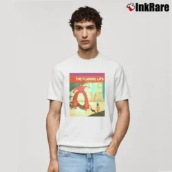 Men’s The Flaming Lips Yoshimi Battles The Pink Robots Classic T-Shirt in white | Soft, Breathable Everyday Wear