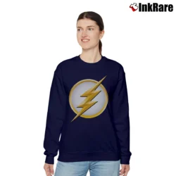 Women’s The Flash Season TV Show Relaxed Sweatshirt in navy | Soft, Laid-Back Vibe